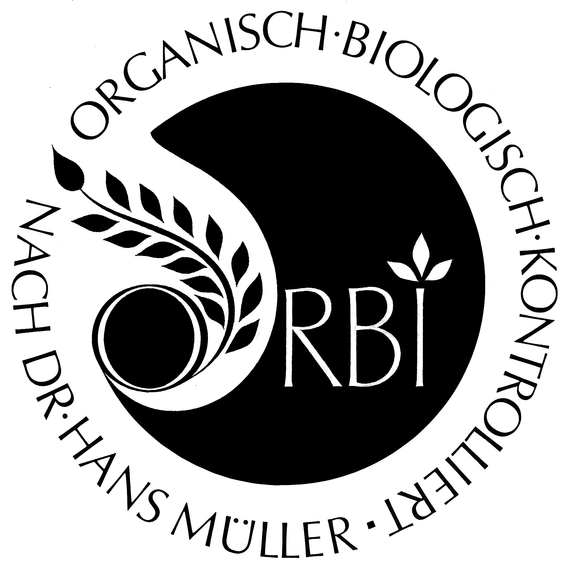 Orbi Logo Schwarz-Weiß